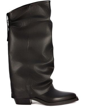 Ash Cowboy Boots - Nero