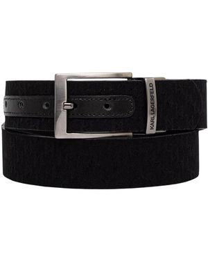 KARL LAGERFELD Belts - Negro