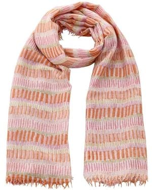 Hemisphere Kaschmir-Seide Schal - Pink