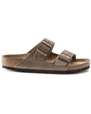 Birkenstock Sliders - Marron