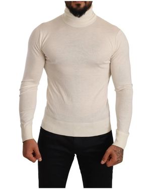 Dolce & Gabbana Maglione elegante e confortevole per uomini - Grigio