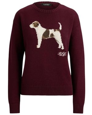Ralph Lauren Round-Neck Knitwear - Rojo