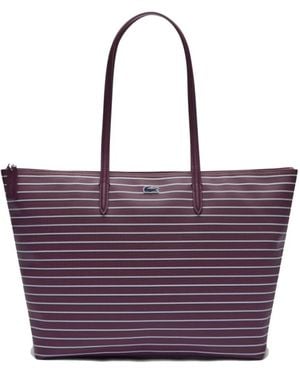 Lacoste Shopping Bags - Purple