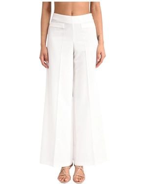 SIMONA CORSELLINI Wide Broeken - Wit