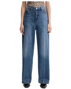 Munthe Straight Jeans - Blu