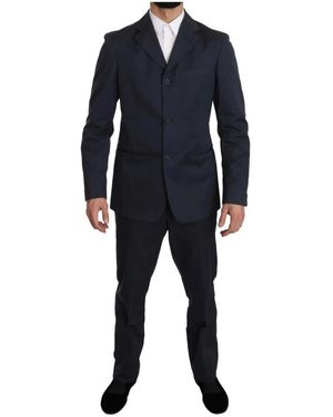 Romeo Gigli Single Breasted Suits - Bleu