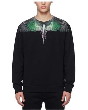 Marcelo Burlon Rundhals-Sweatshirt - Schwarz