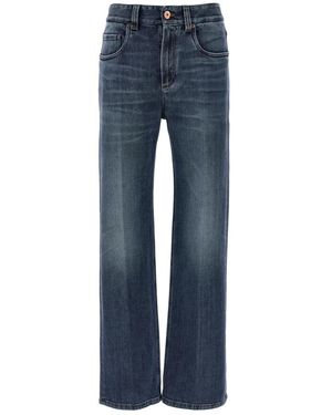 Brunello Cucinelli Jeans ,Blauw ,Katoen Jeans