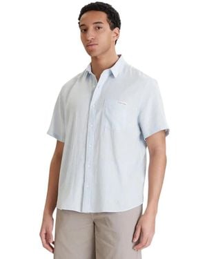 Calvin Klein Short Sleeve Shirts - White