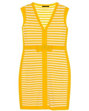 Carolina Herrera Short Dresses - Yellow