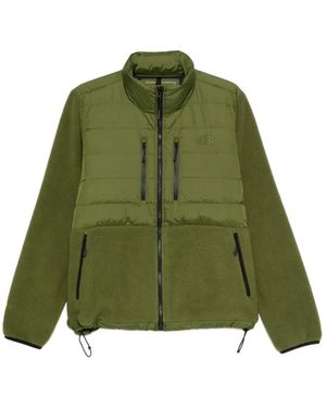 The North Face Fitness ,Groen ,Nylon Denali Tek Rmst Hybrid Jacket