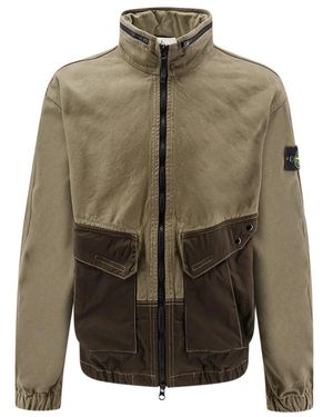 Stone Island Light Jackets - Green