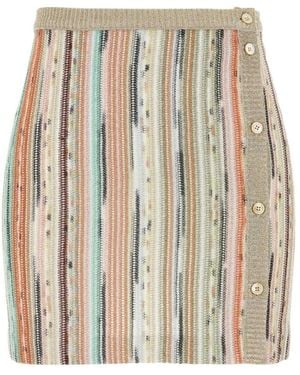 Missoni Short Skirts - Neutro