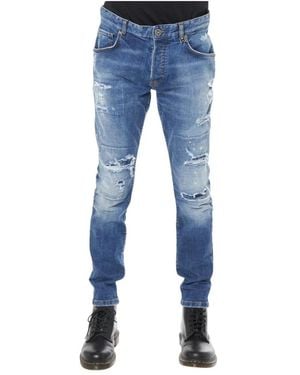 John Richmond Slim-Fit Jeans - Blue