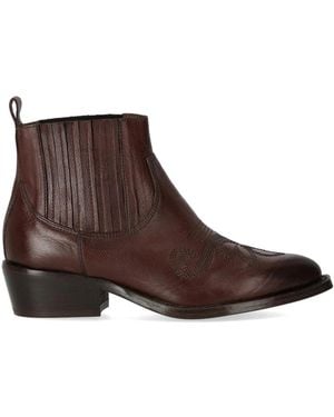 Duccio Del Duca Cowboy & Biker Boots - Brown
