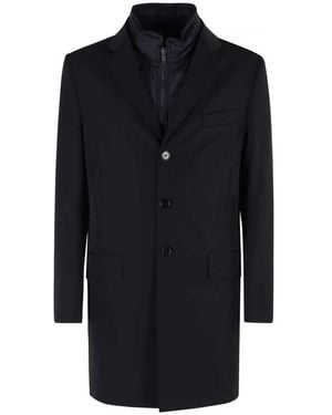 Fay Double Coat - Blauw