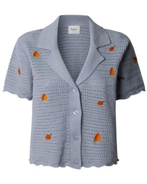 Pepe Jeans Dazed Moderner Pullover - Blau