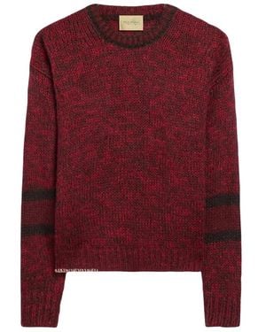 Momoní Truien & Vesten ,Rood ,Round-Neck Truien