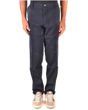 Mason's Slim-Fit Trousers - Blue