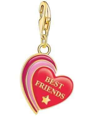 Thomas Sabo Accessoires ,Rood ,As We Kiss Hart Bedel - Roze