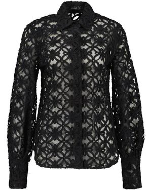 Van Laack Overhemden ,Zwart ,Katoen Cellina Blouse