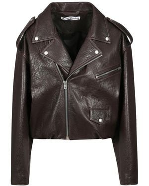 Acne Studios Leather Jackets - Nero