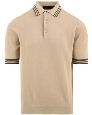 FILIPPO DE LAURENTIIS Polo Shirts - Natural