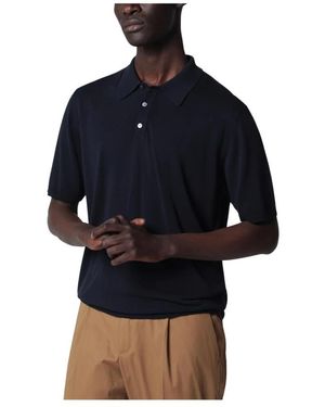 Roberto Collina Polo Shirts - Blue