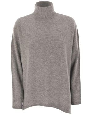 Vanisé Truien & Vesten ,Grijs ,Wol Cashmere Truien