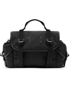 Maison Margiela Tassen ,Zwart ,Leer High Tech Messenger Small