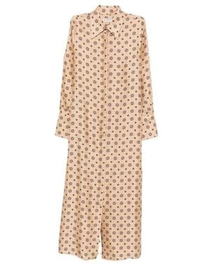 Alberto Biani Shirt Dresses - Natural