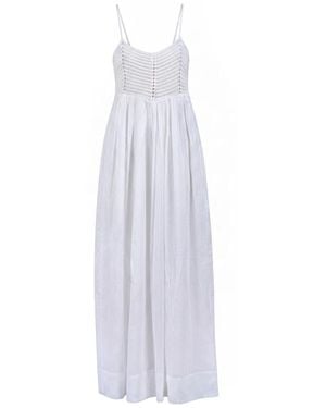 Jucca Maxi Jurken - Wit