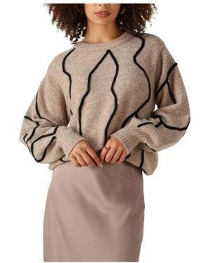Moves Taupe Pullover Für Frauen - Braun