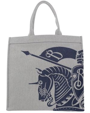 Burberry Shopping Bags - Grey