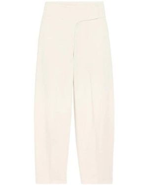 Ami Paris Wide Trousers - Neutro