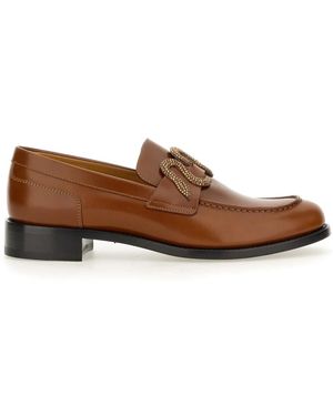 Rene Caovilla Loafers - Brown