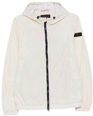 Peuterey Jassen ,Wit ,Nylon Nigle Blouson Jacket