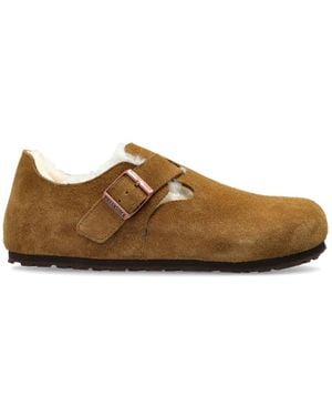 Birkenstock London Shearling Regular Fit - Braun
