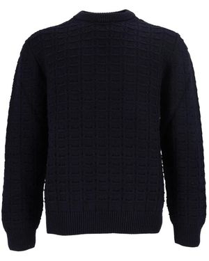 SETTEFILI CASHMERE Maglia Girocollo-Knit - Blauw