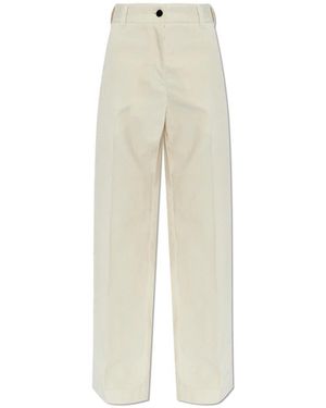 Moncler Wide Trousers - Neutro