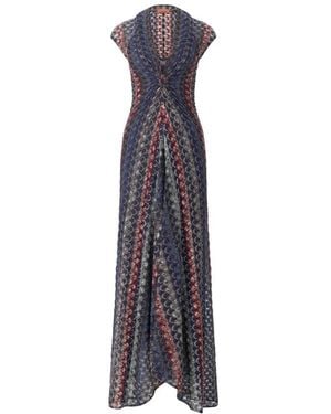 Missoni Maxi Jurk - Blauw