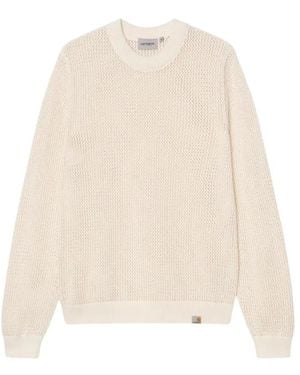 Carhartt Round-Neck Knitwear - Natural