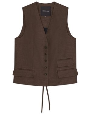 Birgitte Herskind Vests - Marrón