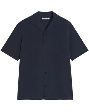 Maison Kitsuné Short Sleeve Shirts - Blue