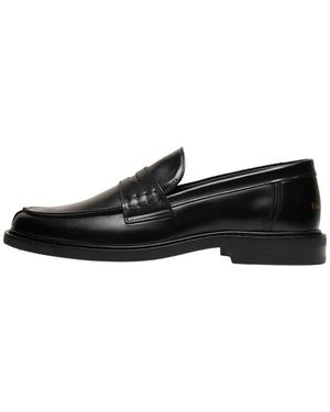Filling Pieces Loafers - Black