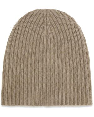 Loro Piana Accessoires ,Kasjmier Maglia Inglese Muts - Naturel