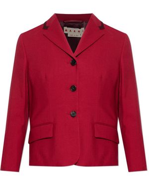 Marni Wool Blazer - Rood