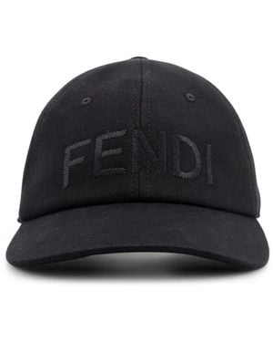 Fendi Caps - Black