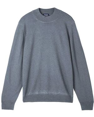Drumohr Round-Neck Strickwaren - Blau