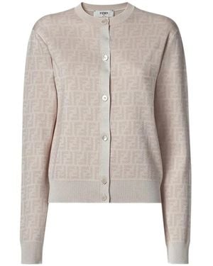Fendi Cardigans - Marrón